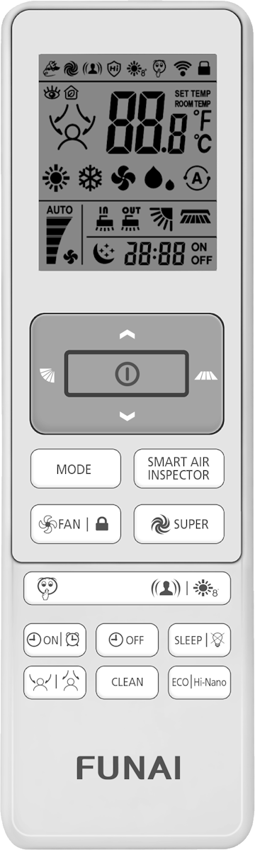 Инверторная сплит-система серии EMPEROR SMART EYE FULL DC Inverter 2024 RACI-EM25HP.D04 (комплект) — изображение 5