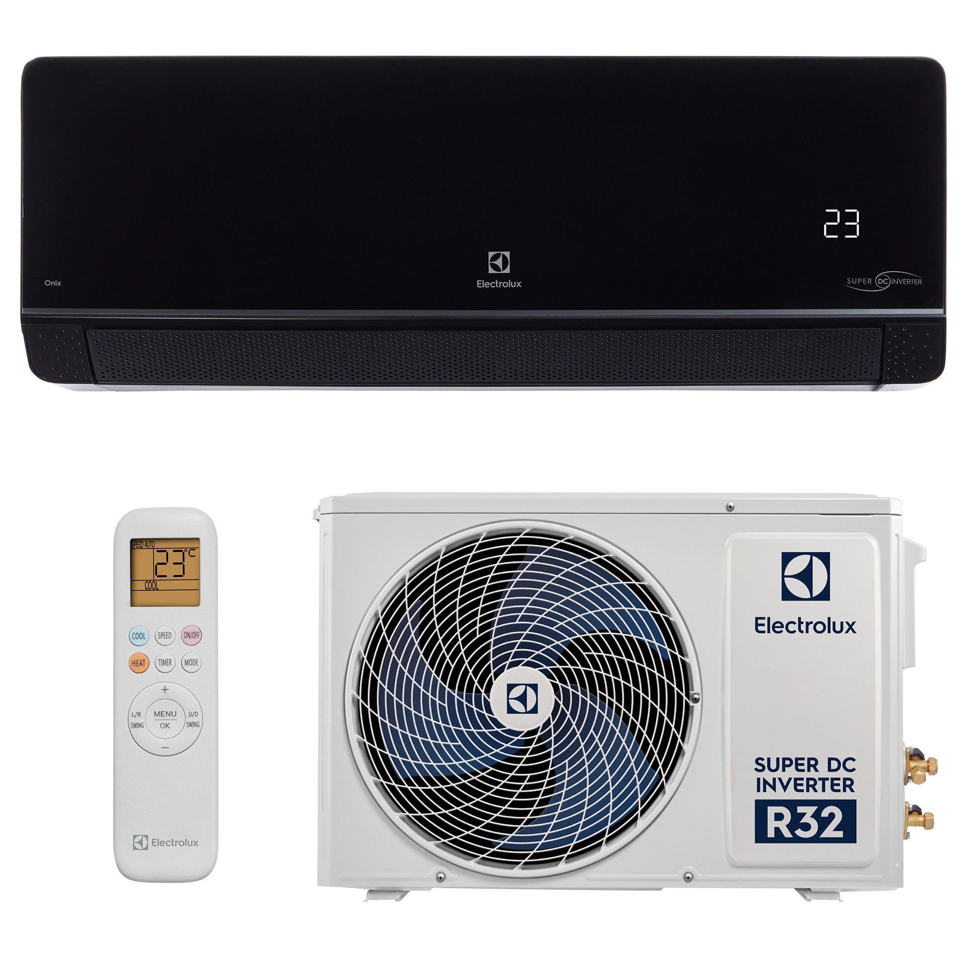 Сплит-система инверторного типа Electrolux Onix Super DC EACS/I-18HIX-BLACK/N8 комплект — изображение 8