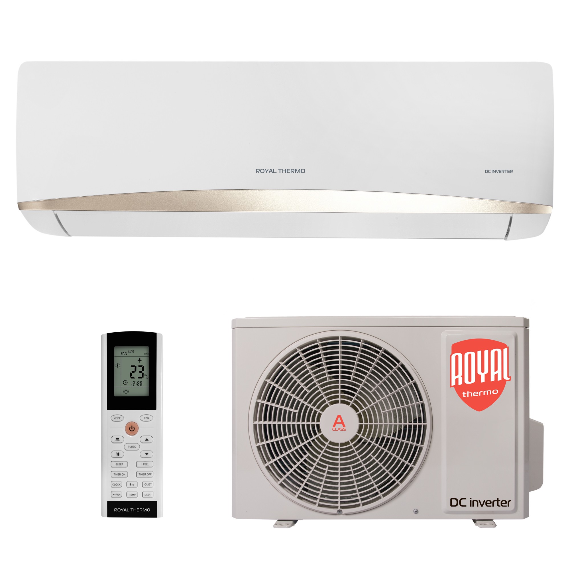 Сплит-система инверторного типа Royal Thermo Perfecto DC RTPI-07HN8 комплект — изображение 7